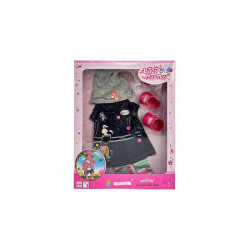 Babaruha napszemüveggel és cipővel 40 cm-es babához Baba, babakocsi Nincs
