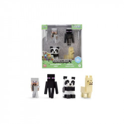 Minecraft fém figura 6cm, 4 darab/csomag Gyűjthető Nincs